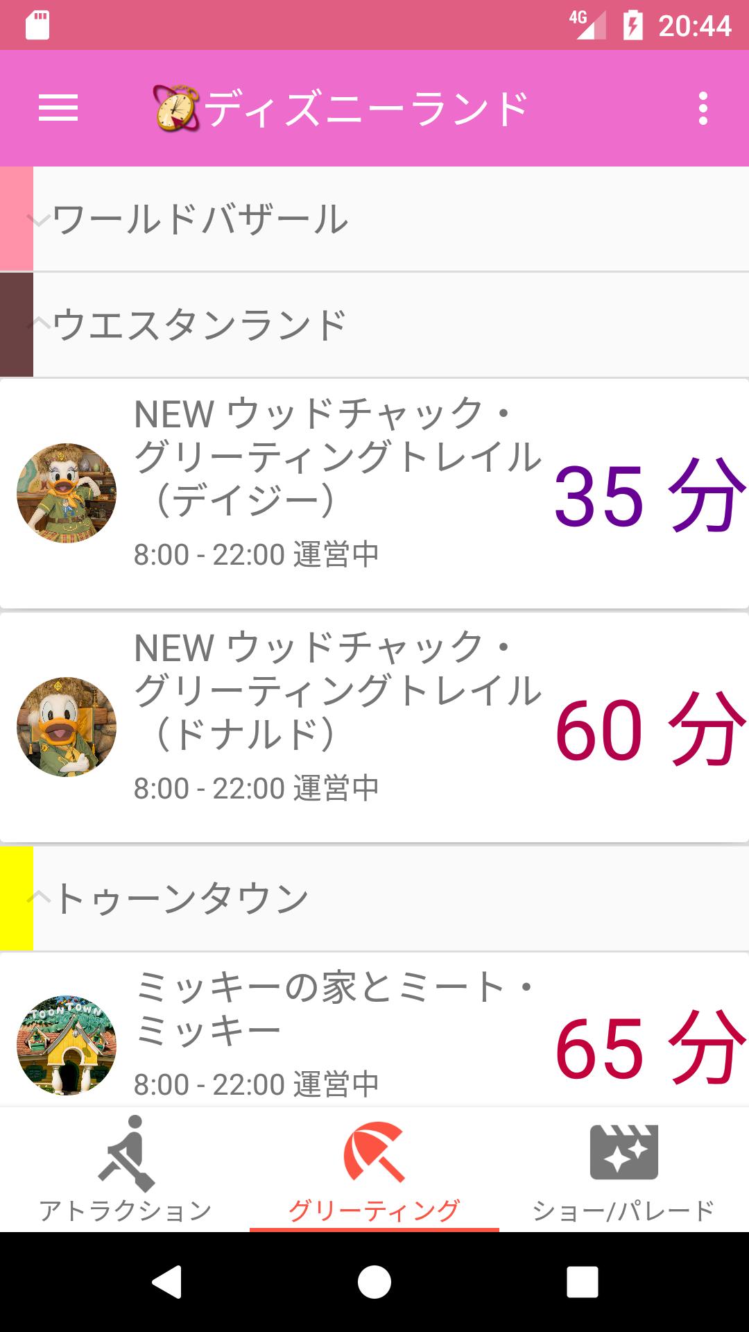 DisneyWaitTime