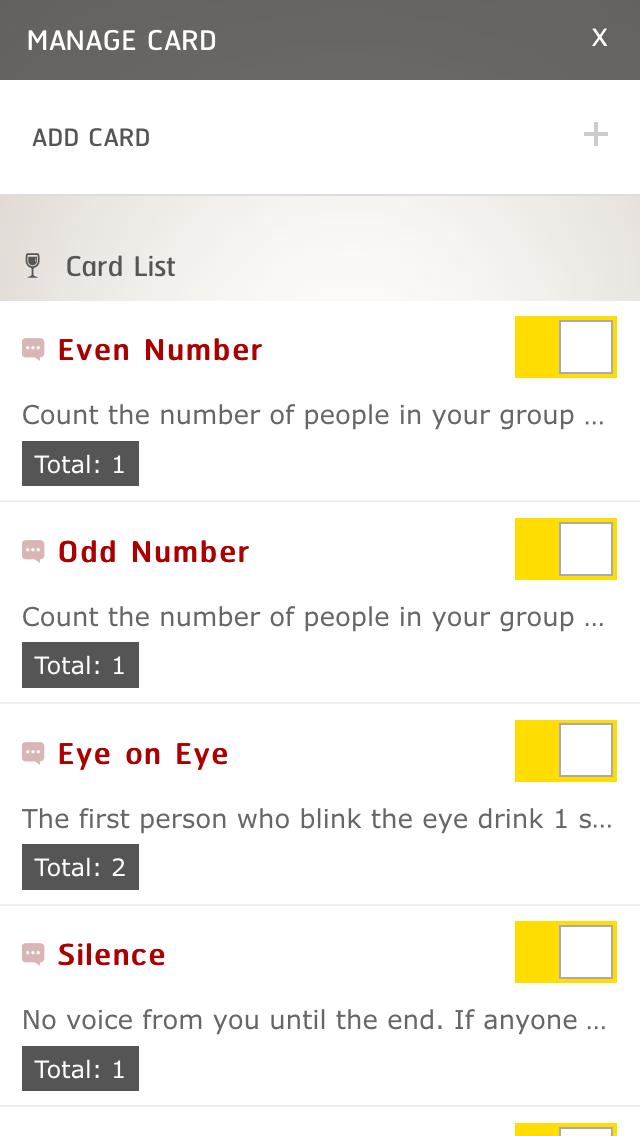 Drunk Card