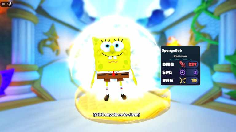 Spongebob Tower防禦單元列表（發行）（2024年12月）