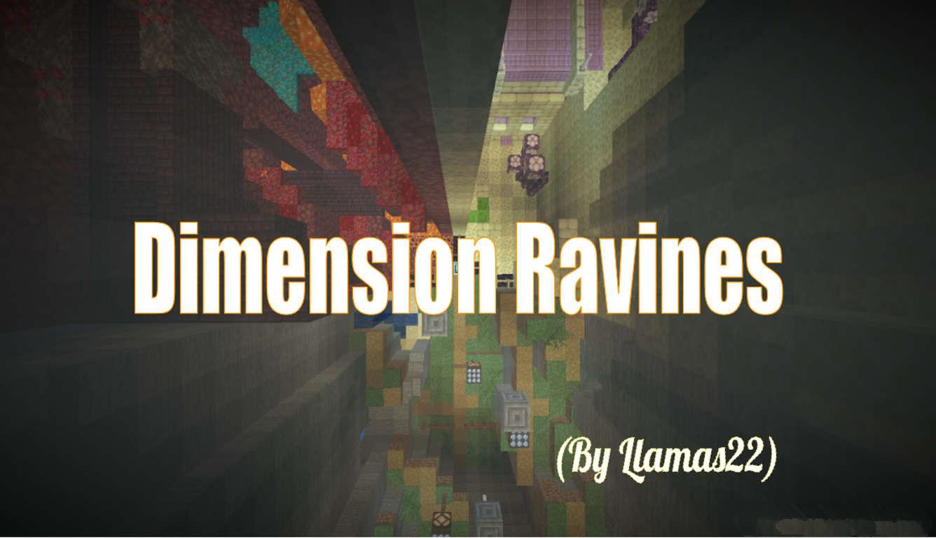 维山谷地图（Dimension Ravines）|我的世界1.16.4版本