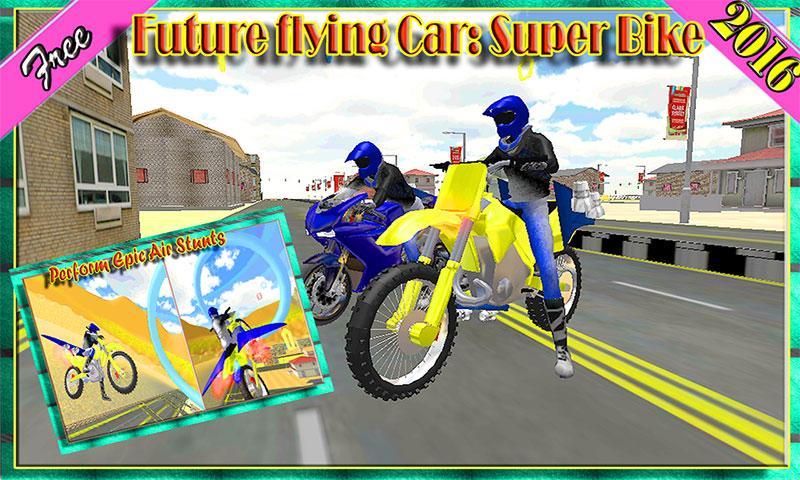 Flying Bike - Traffic Rider
