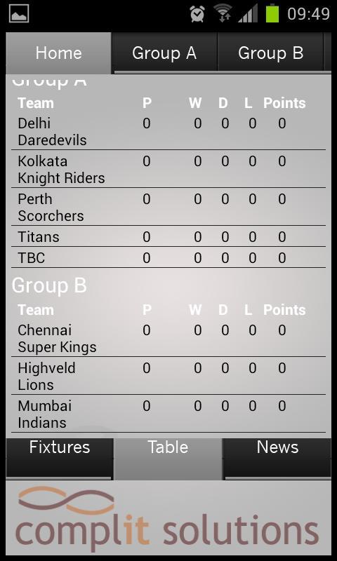 T20 Score Tracker