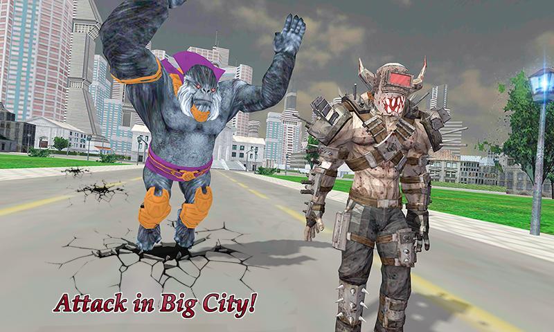 Monster  Gorilla Robot Rampage