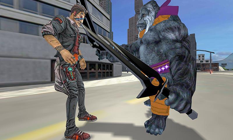 Monster  Gorilla Robot Rampage