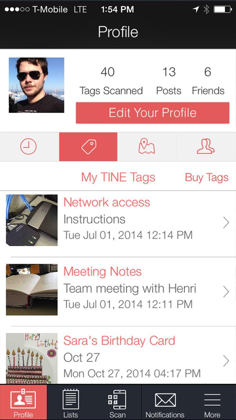 Tine Tag