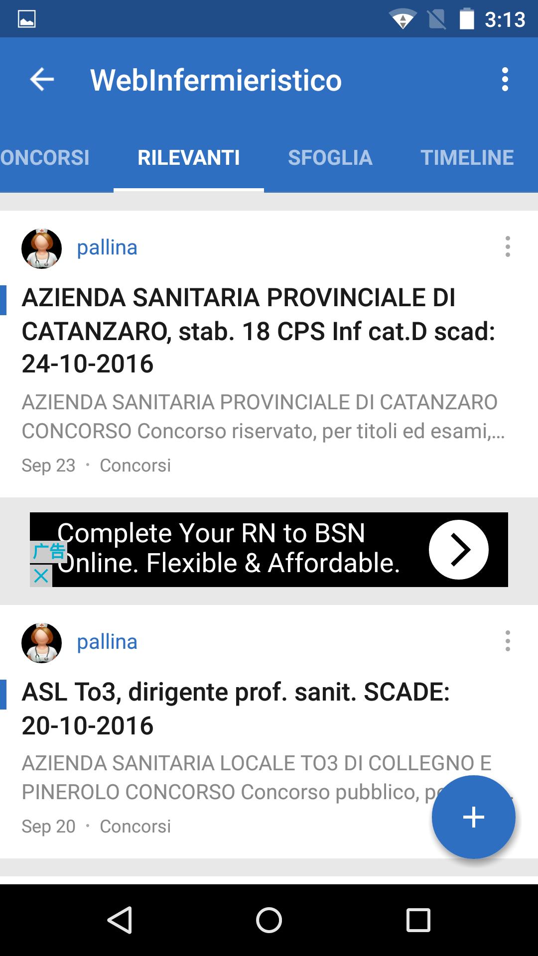 WebInfermieristico