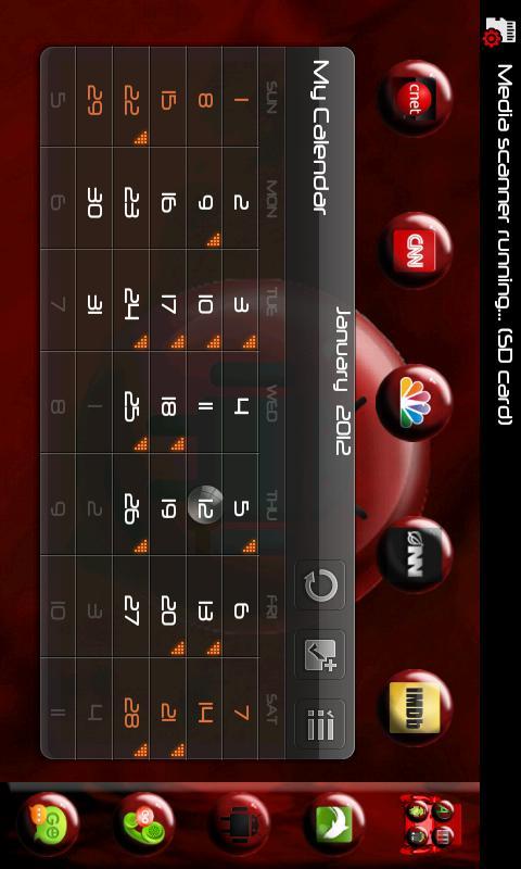 Red Marble Theme