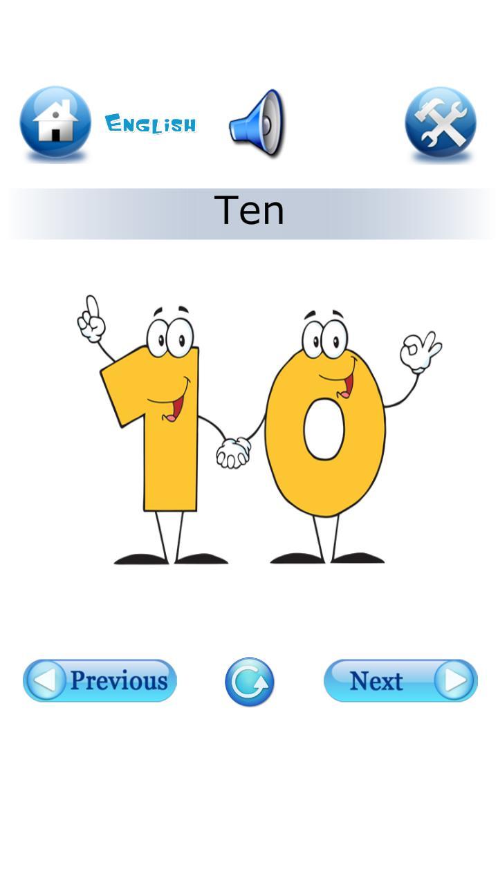 123 Numbers Flash Cards 4 Kids