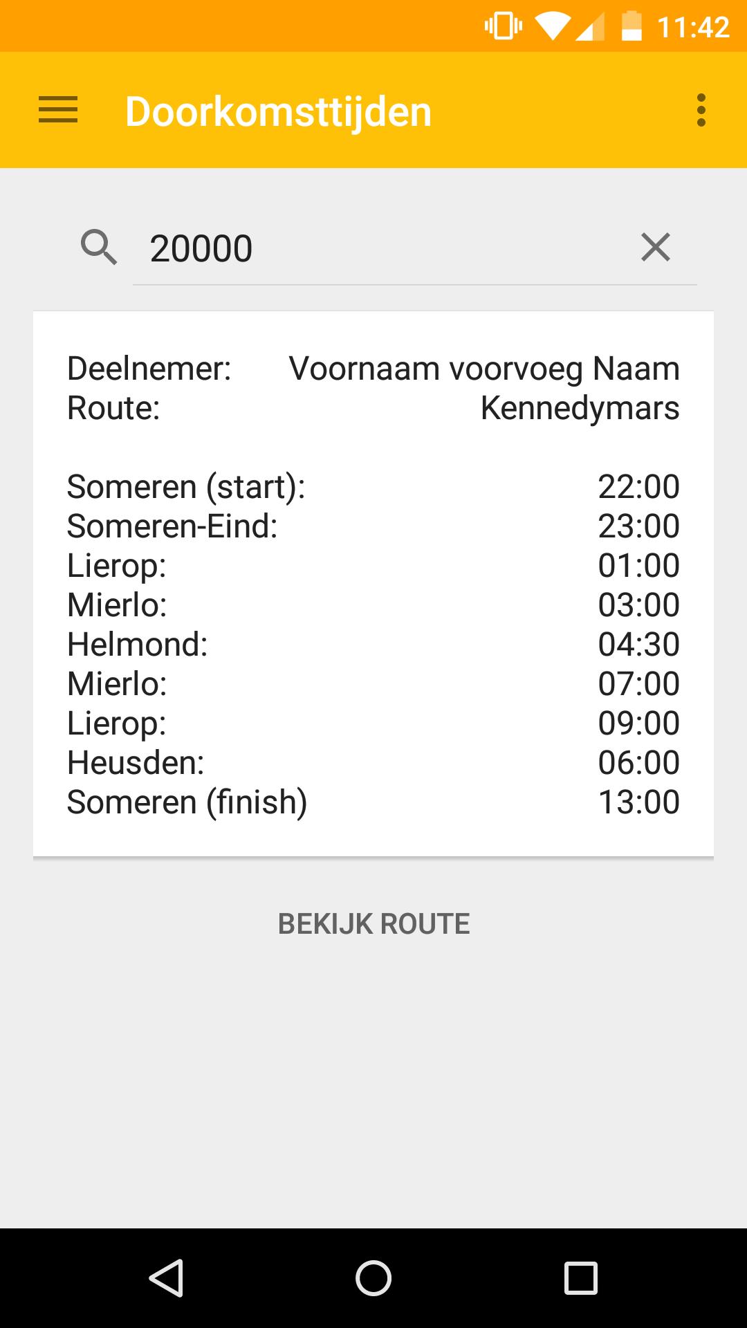 Kennedymars Someren