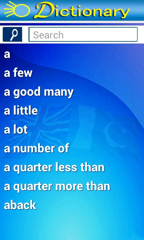 Dictionary English 2 Urdu Free