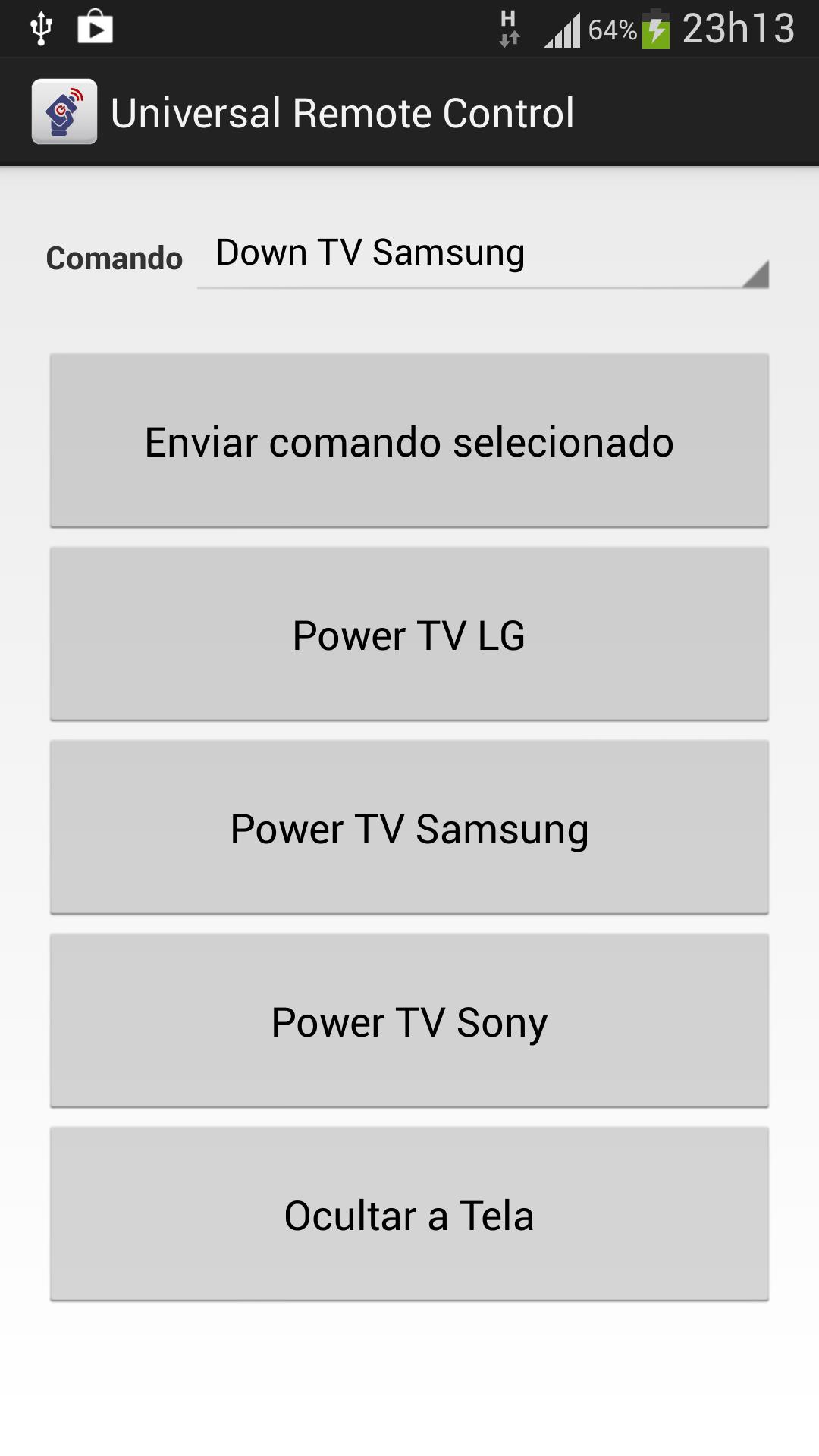 Universal Remote Control IrDA