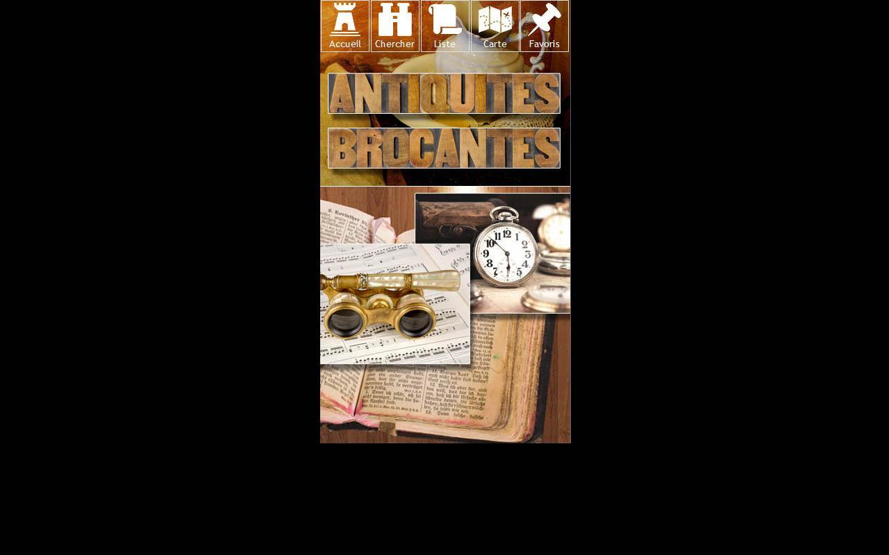 Antiquing and flea market