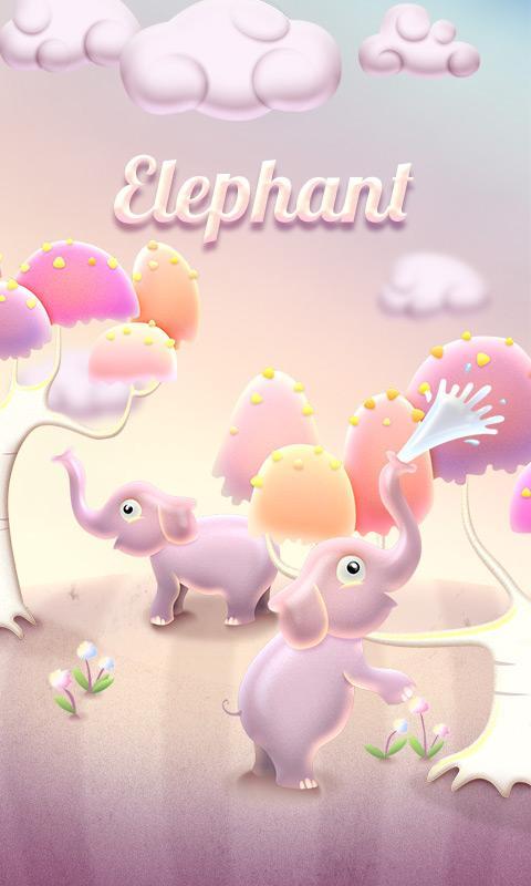 Elephant GO Keyboard Theme