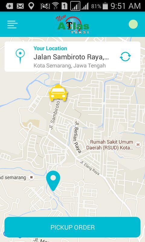 New Atlas Taksi Semarang