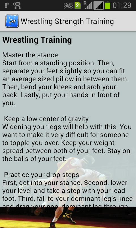 Wrestling Strength Training