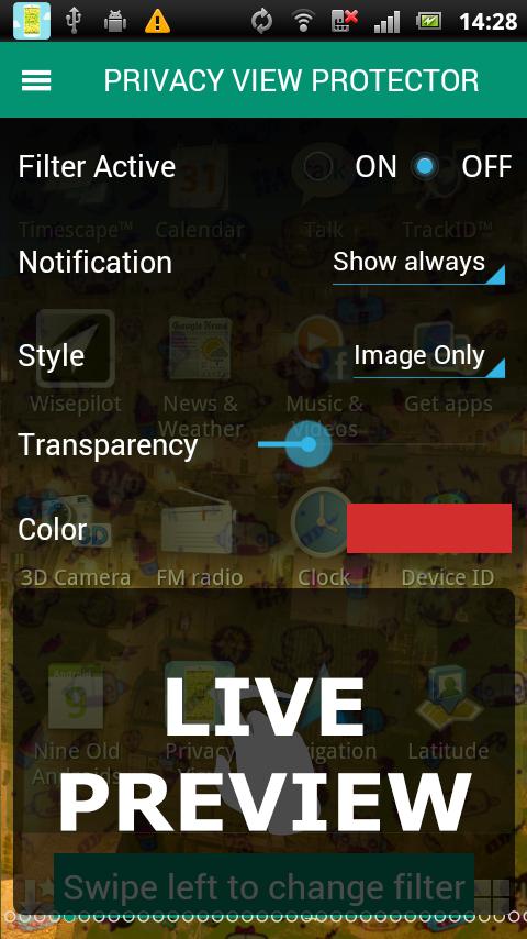 Privacy View Protector