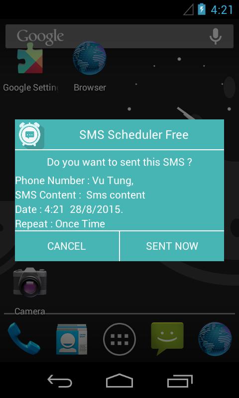 SMS Scheduler Free