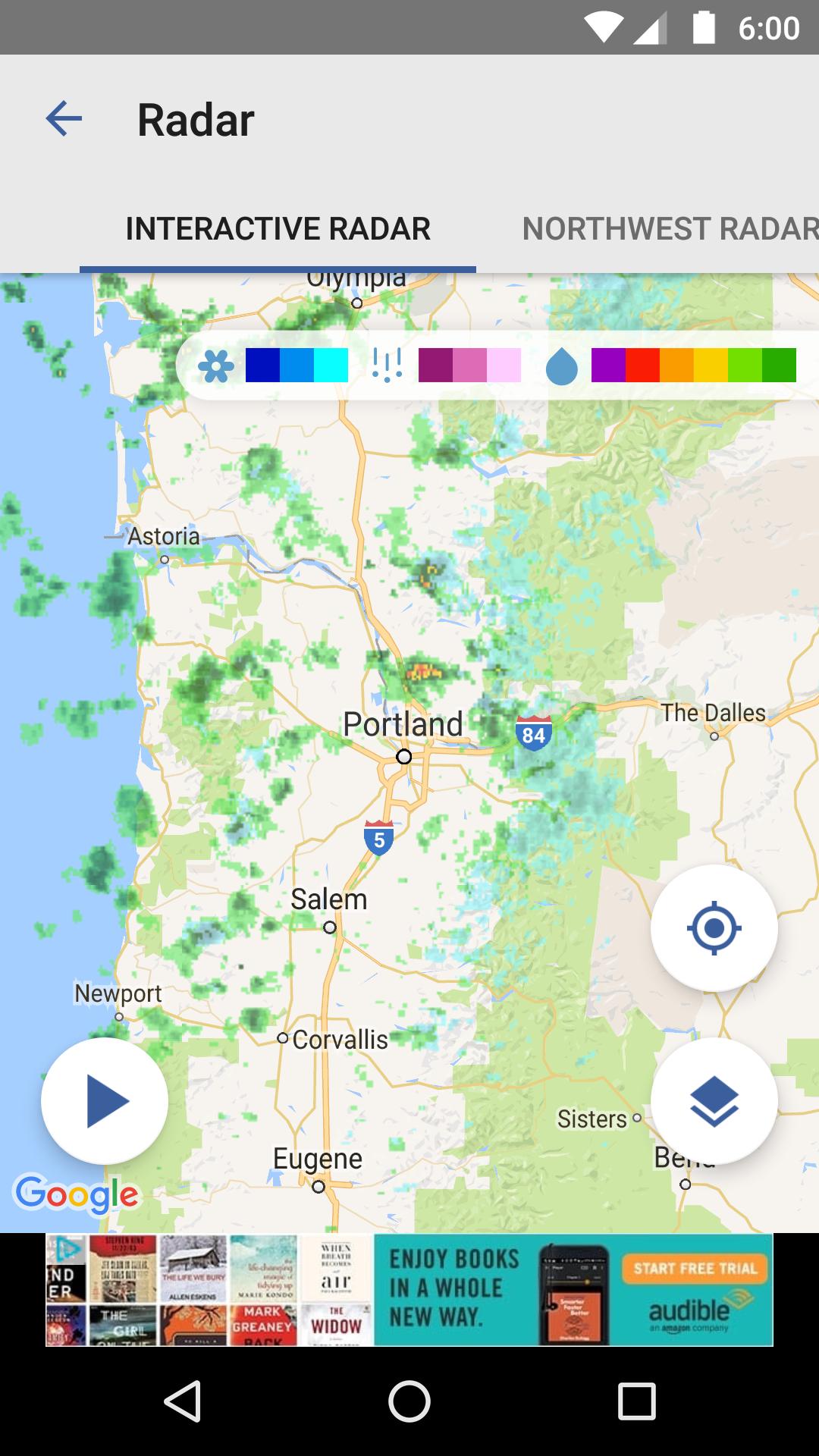 Portland Weather App -Fox 12