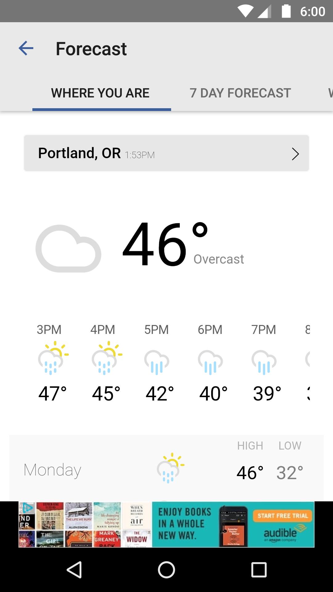 Portland Weather App -Fox 12