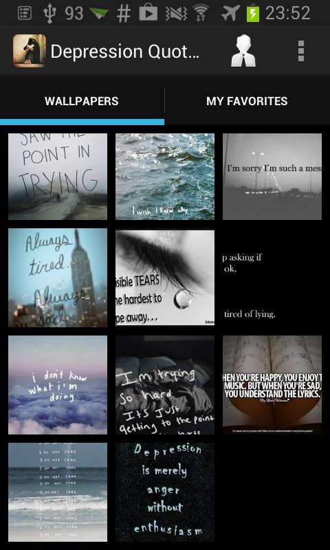 Depression Quotes Wallpapers