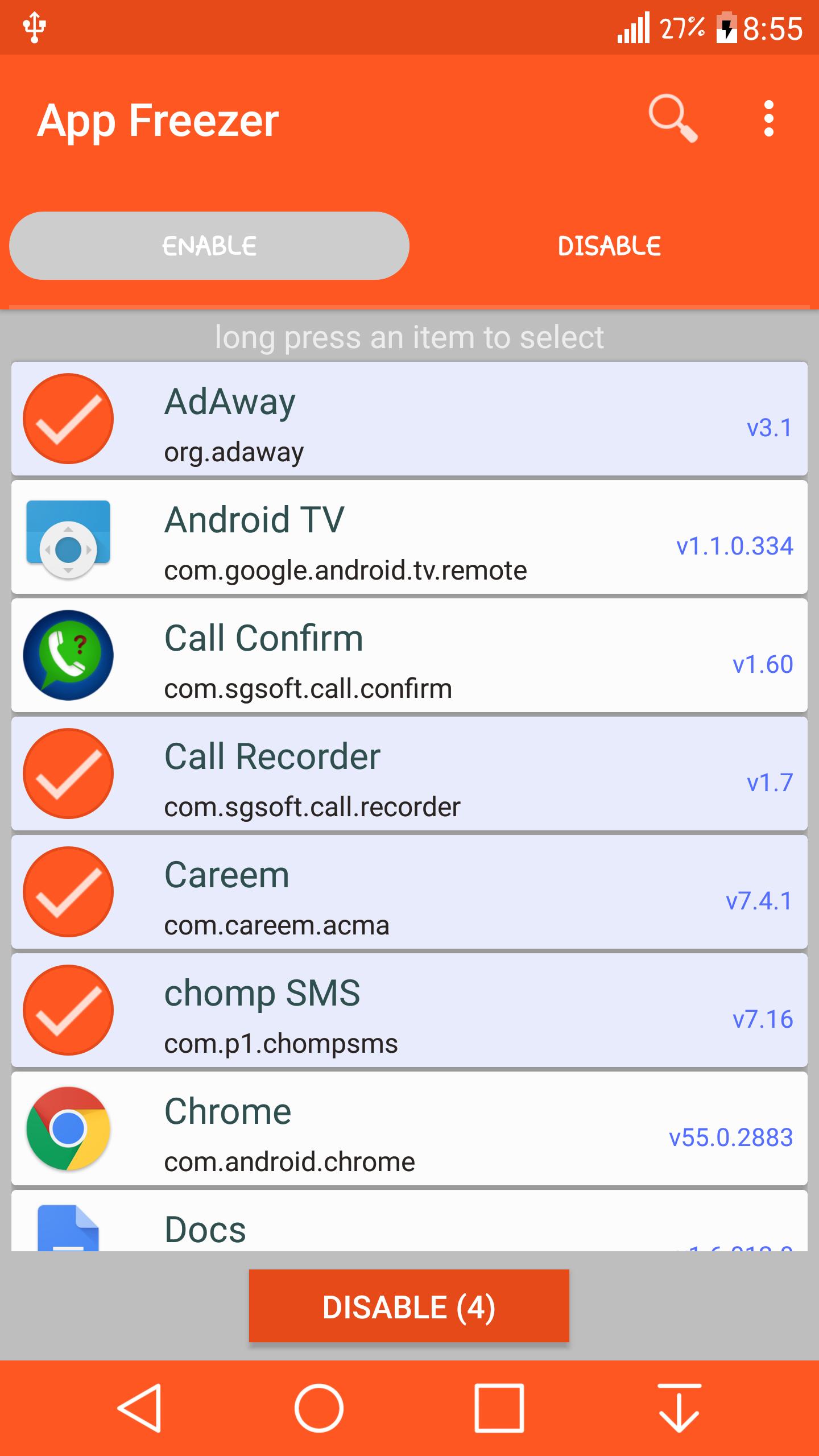 App Freezer (root)