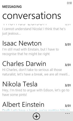 Messaging Metro Beta