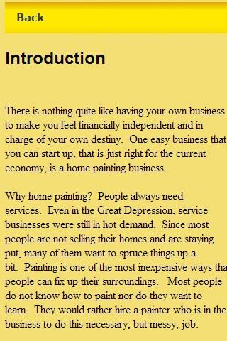Home Paiting Guide Business