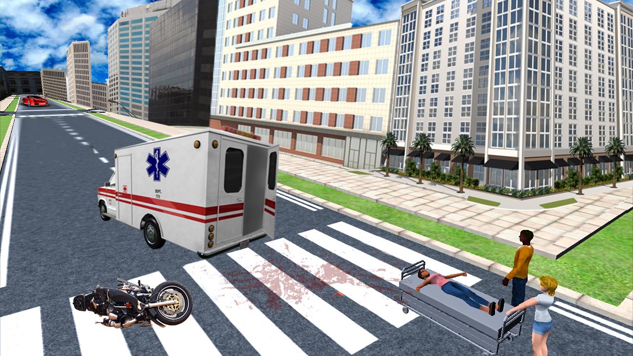 Ambulance Rescue Parking Sim