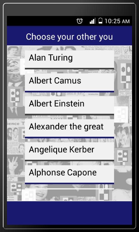 That other you: Famous people in history quiz