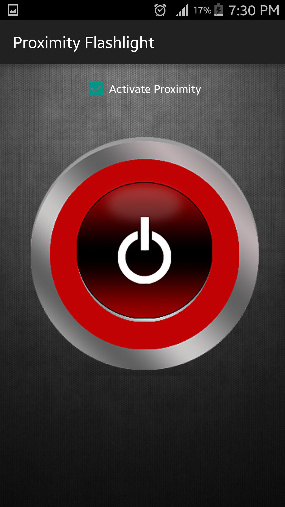 Proximity Flashlight