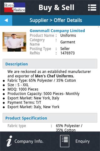 Fibre2fashion- B2B Marketplace