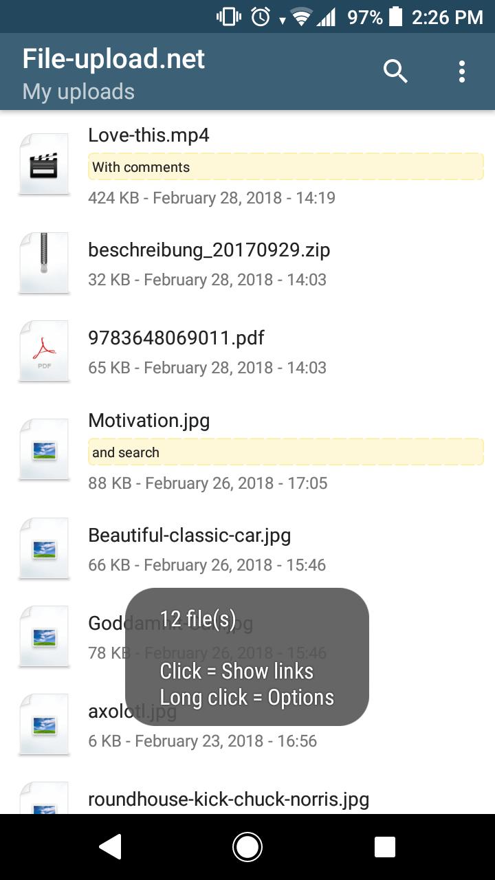 File-upload.net Uploader