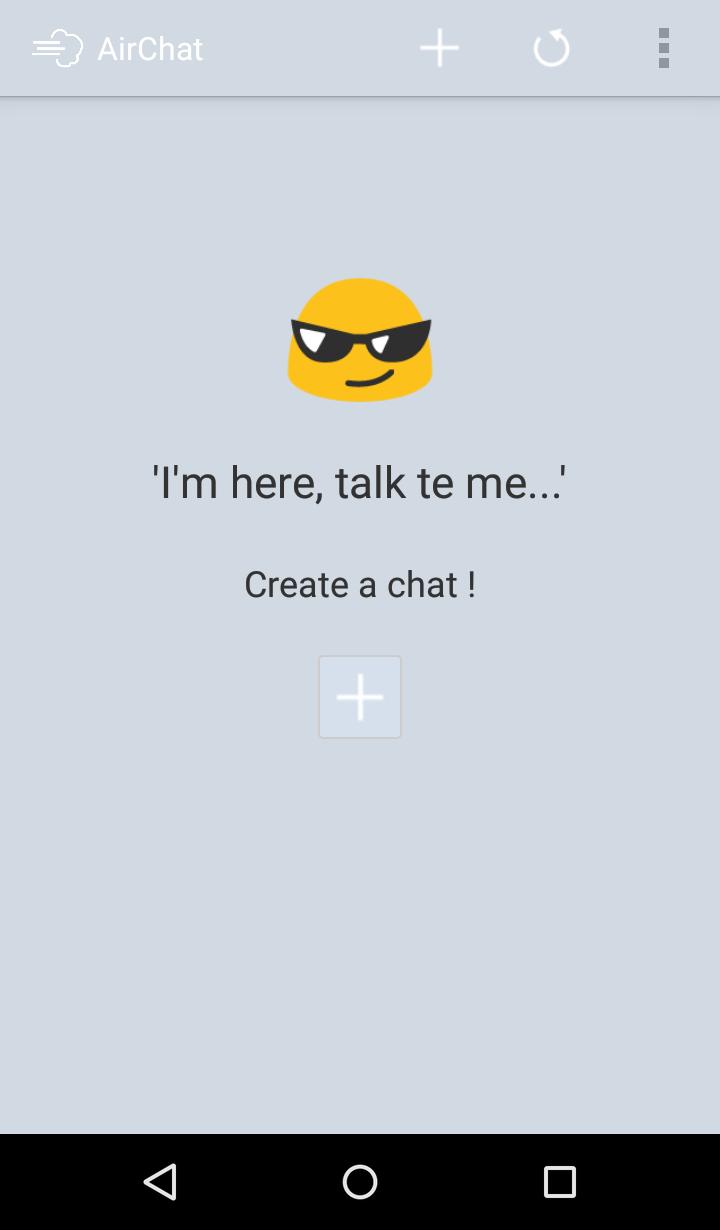 Air Chat GPS messenger