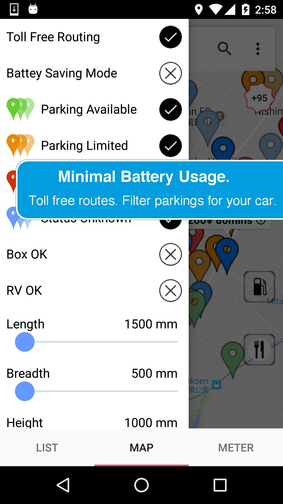 Park Smart. Parking Search App