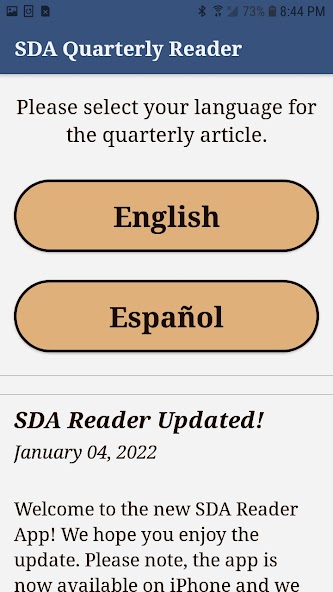 SDA Adult Lesson (Quarterly)