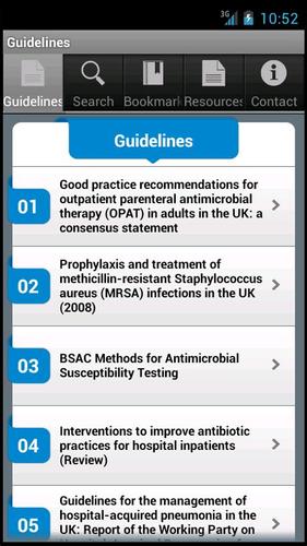 BSAC Guidelines