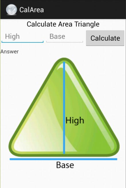Calculate area and volume