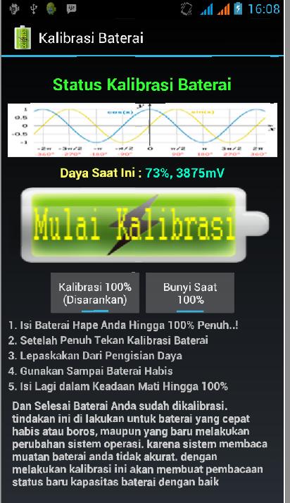 Kalibrasi Baterai