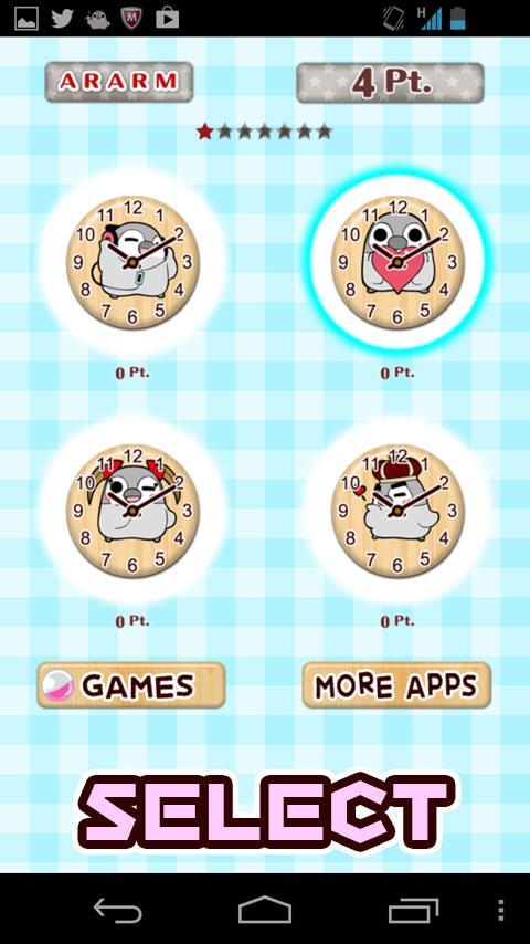 PESOGUIN WOODEN CLOCKS WIDGET