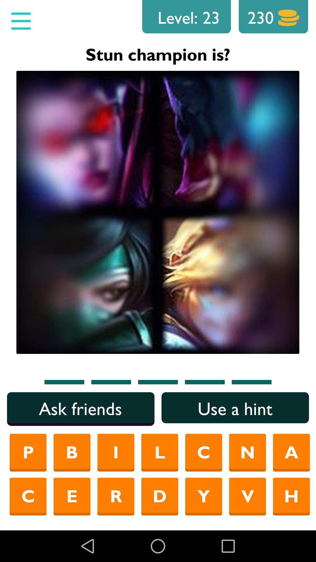 Quiz for League of Legends