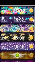Stars Weather Clock Widget