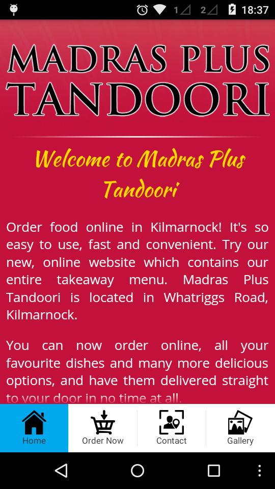 Madras Plus Tandoori