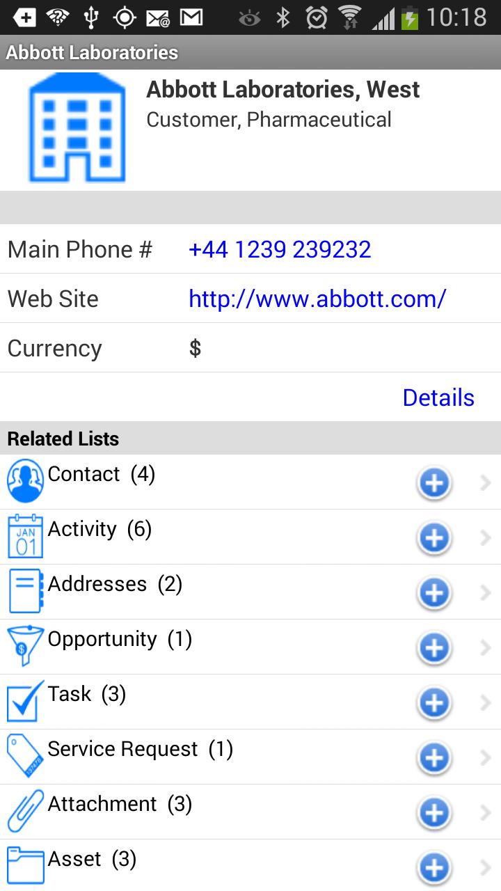 Swift MEAP for MS Dynamics CRM