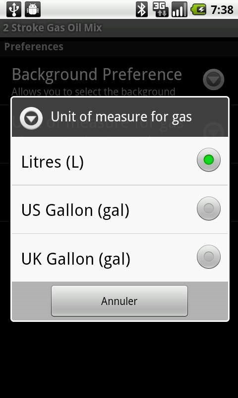 2 Stroke Gas Oil Mix Calc