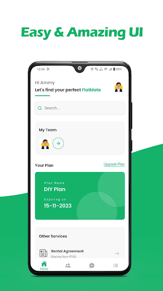 Flat & FlatMates,PG & Coliving