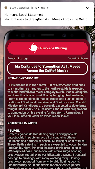 Severe Weather Alerts