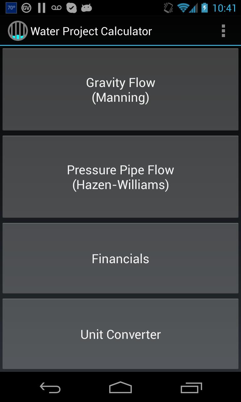 Water Project Calculator