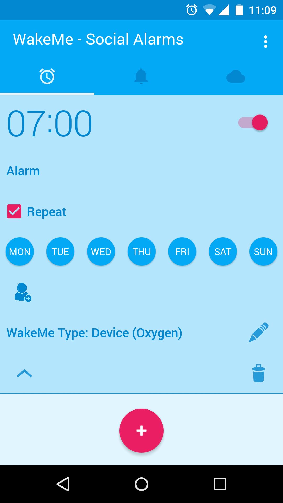 Social Alarm Clock - WakeMe