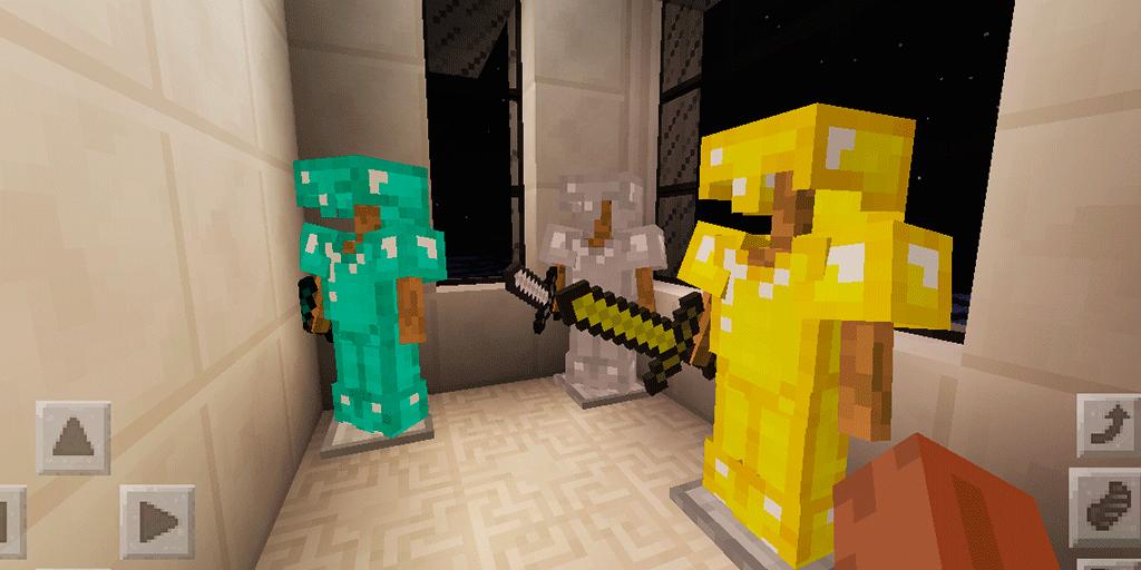 House with Redstone. Map for MCPE