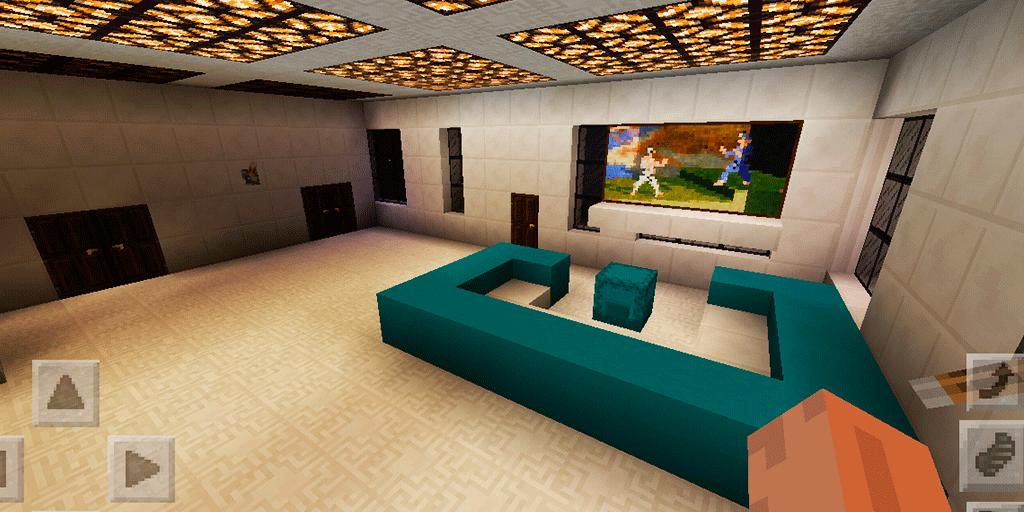 House with Redstone. Map for MCPE